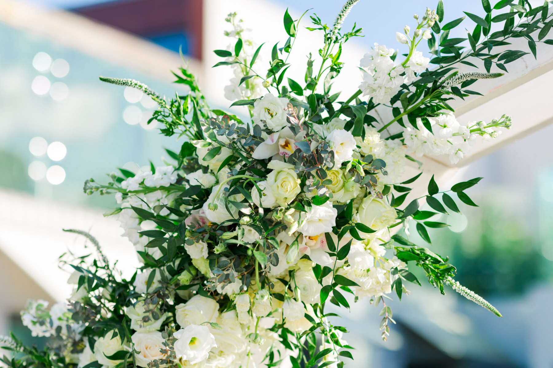 Rustic Meets Chic wedding floral design